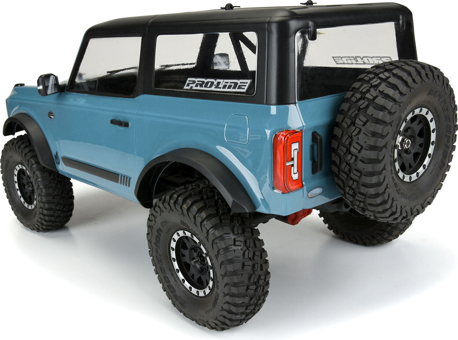 1/10 2021 Ford Bronco Clear Body Set 11.4" Wheelbase: Crawlers